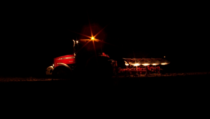 MF 5455 + Kverneland