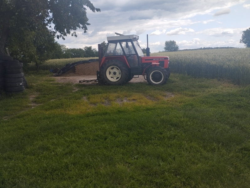 Zetor 6245 i Maszt.