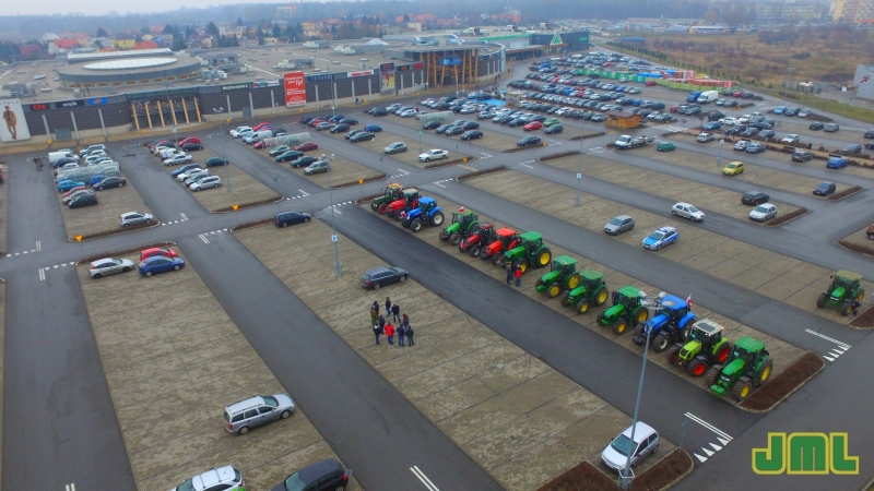 Protest Agro Unia -  28.01.2019 r. Inowrocław