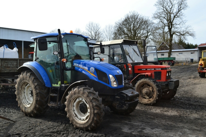 New Holland T4.85 & Zetor 7245