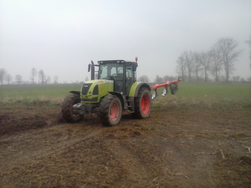 Claas Ares 617 Atz + Agromasz PJ 5