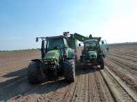 DF Agroplus 310 + Wuhlmaus 1033 & DF Agrotron k420 + MetalTech TB