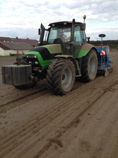 Deutz Fahr M620 + Lemken Saphir