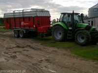 Deutz Fahr M620+Lely Tigo 60RD