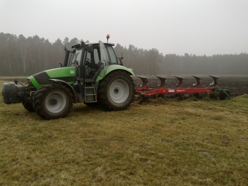 Deutz Fahr TTV620+Kverneland ED100