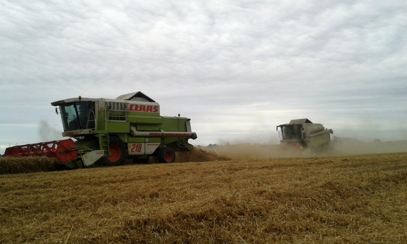 Claas Mega 218 & Claas Tucano 320