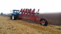 New Holland T6080 PC i Massey Ferguson 725