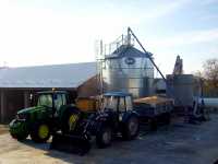 John Deere 6830 &  Wielton 8 + Pronar 82 TSA & Autosan D47