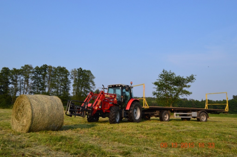 MF5435 & Przczepka
