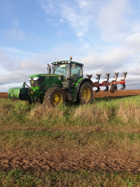 JD 6140R & Unia ibis