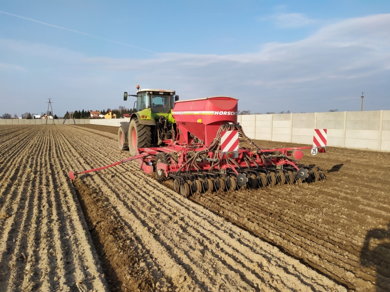 Horsch i Claas