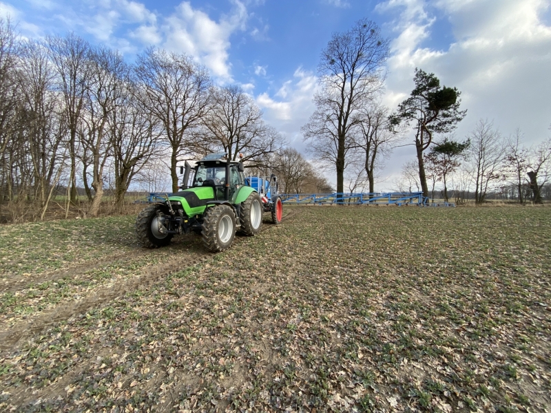 Deutz Fahr M620 Lemken Primus 35