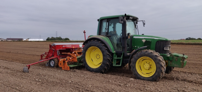 John Deere 6220 + Amazone REV 301 + Kongsilde Ecoline 300