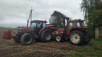 Case 5150+Horsch, International 844xl