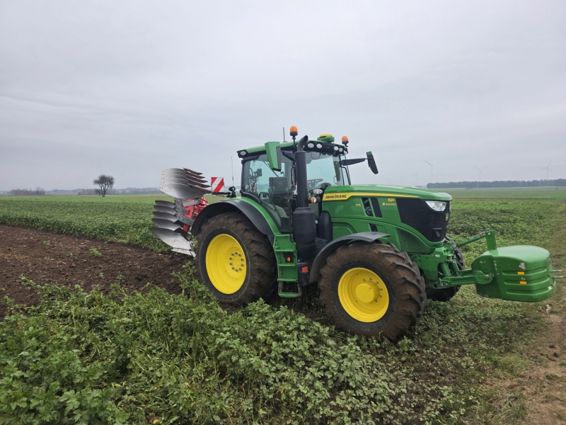 John Deere 6r175 +Unia Ibis XXLS