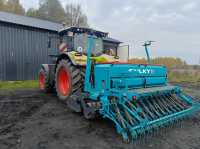 Claas Arion 630 cebis & sulky