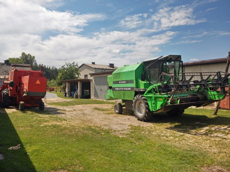 Deutz Fahr M 2385 & Bizon Z056