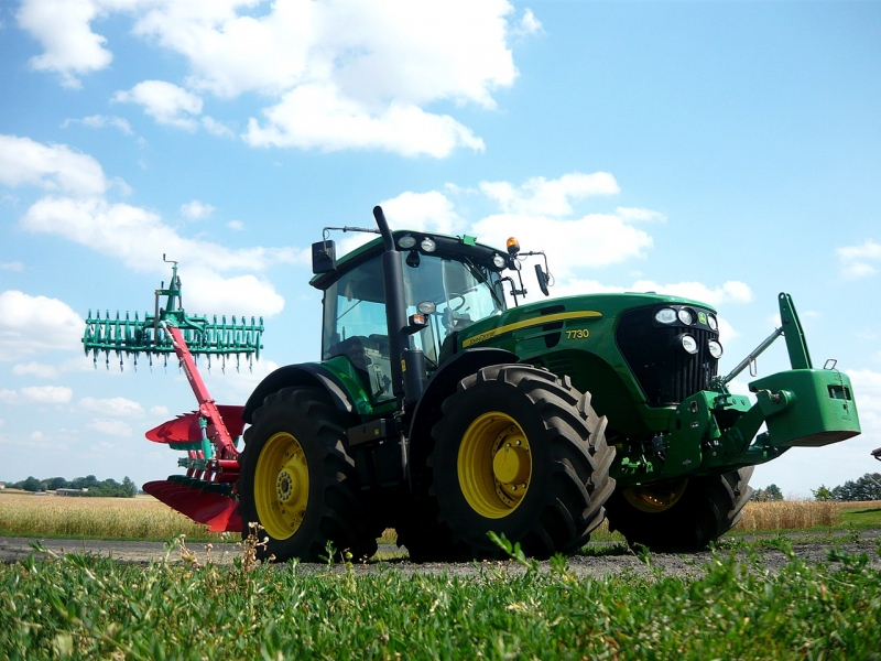 John Deere 7730 + Kverneland EG100