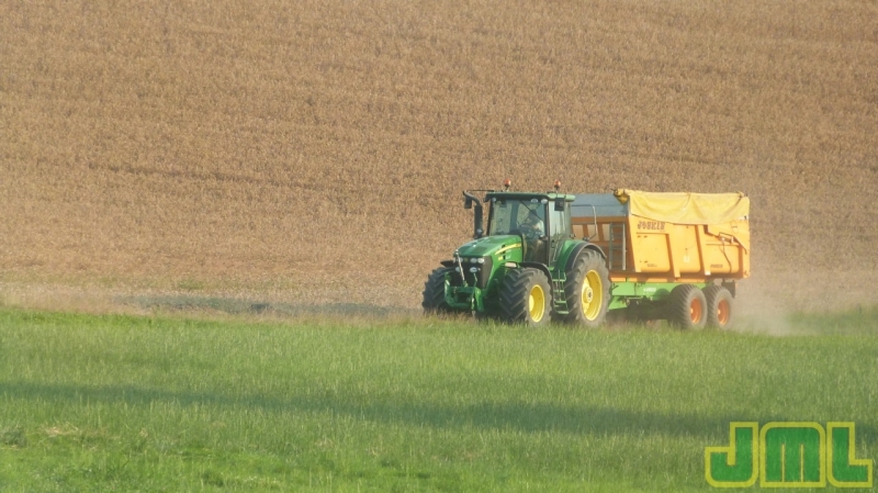 John Deere 7830 + Joskin Trans-CAP