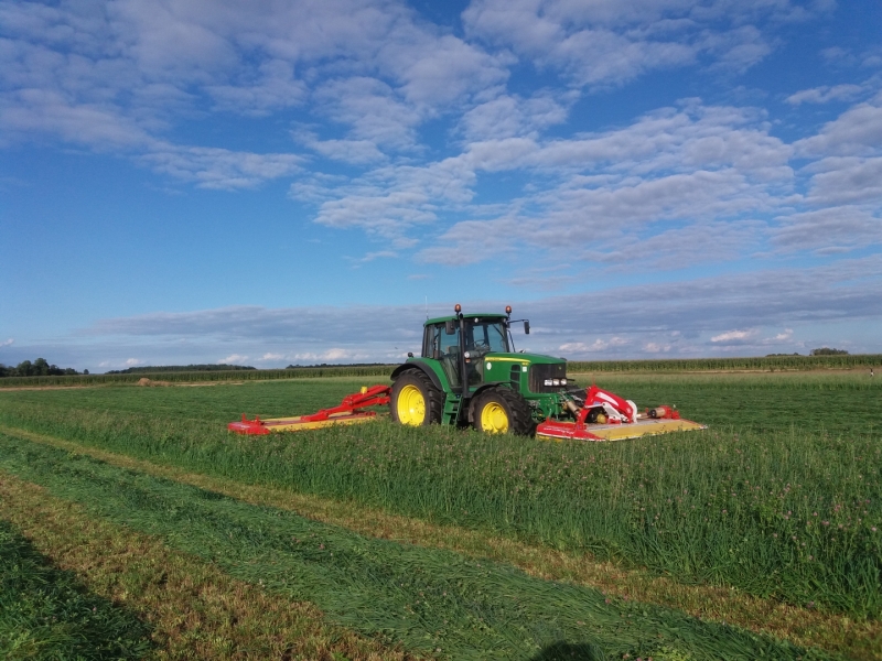 John Deere 6630  i 2x Pottinger NovaCat