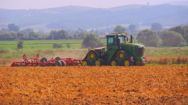 John Deere 9620RX & Horsch Terrano 7FM.