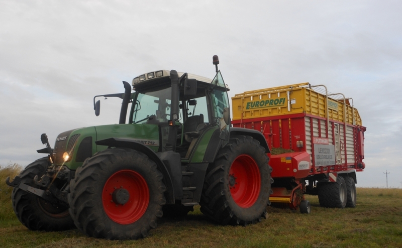 Fendt vario 712 + pottinger europrofi 5000