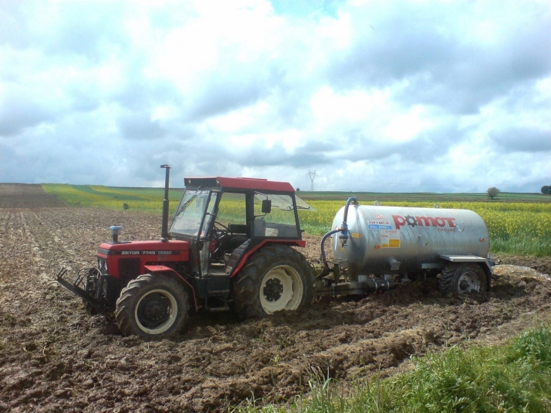 Zetor 7745 Turbo + Pomot