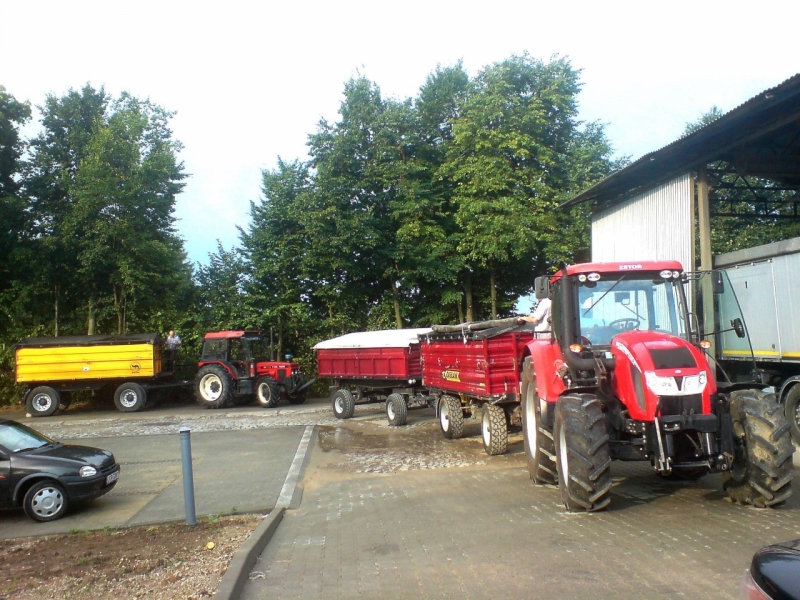 Zetor Forterra 115 + Zasław + Sanok & 7745 + Wielton