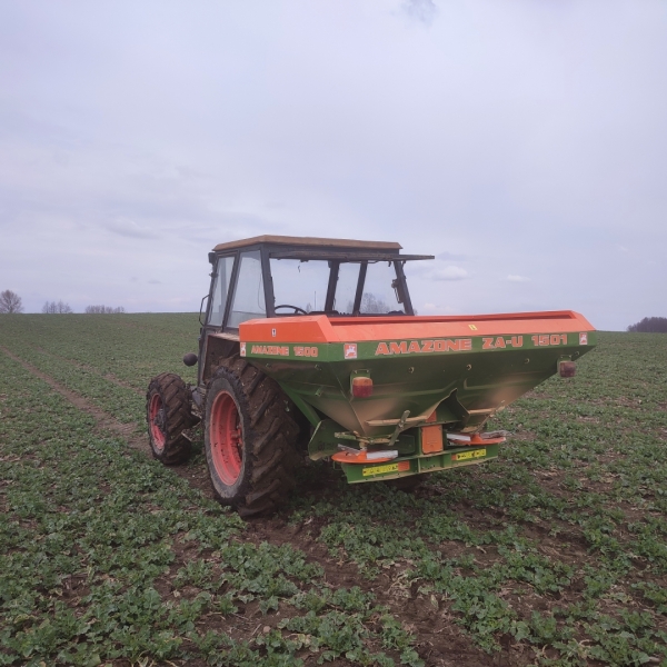 Zetor 6945 + Amazone Zau 1501