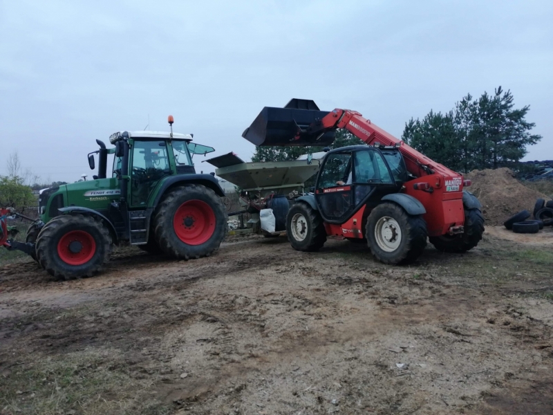 Fendt 412 i Manitou