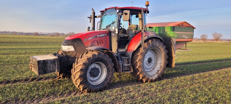 Case Farmall 95U Amazone ZA-V 1700