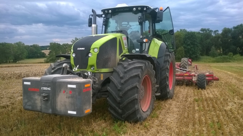 Claas Axion 950 + Joker 6 HD