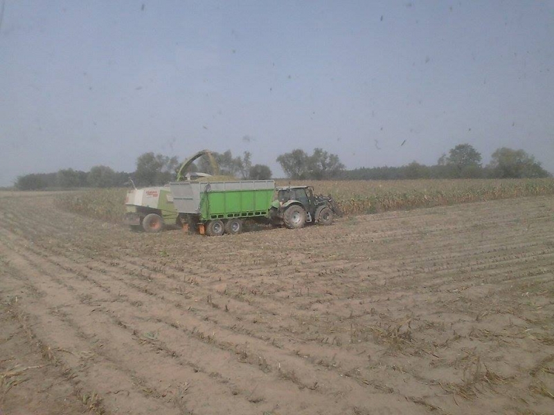 Deutz Fahr K410 i Fortschritt T088 & Claas Jaguar 860