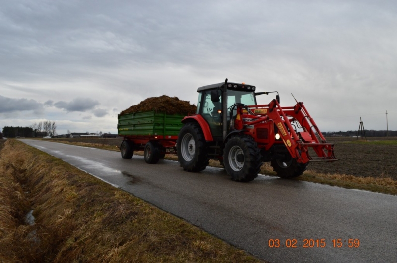 Massey Ferguson5435 & Pronar T672