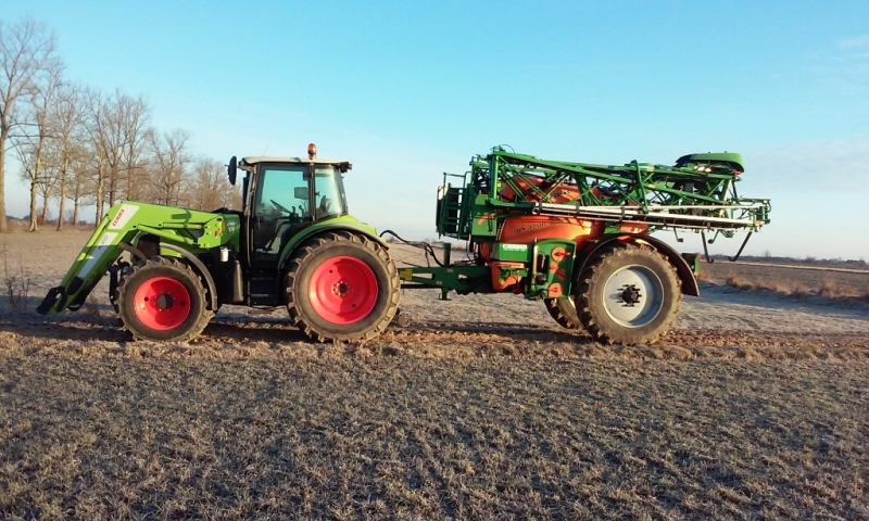 Claas arion 410 & Amazone UX 3200