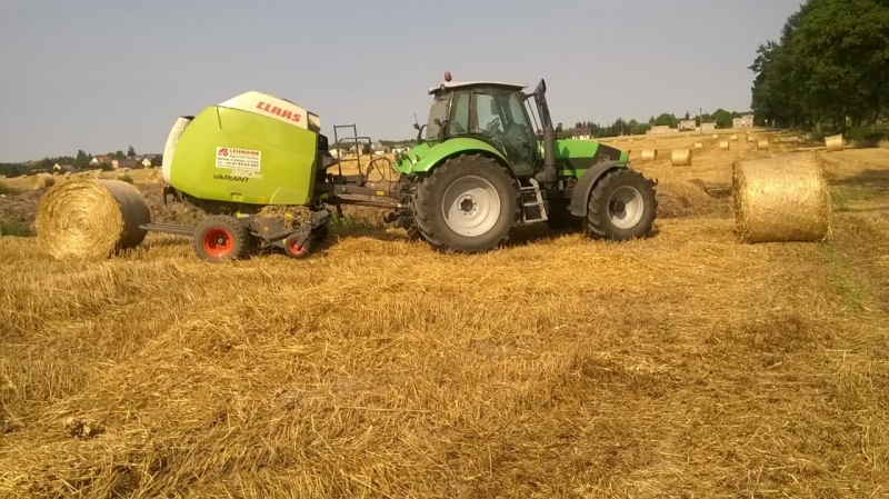 Deutz Fahr TTV620+Claas Variant 360 RC Pro