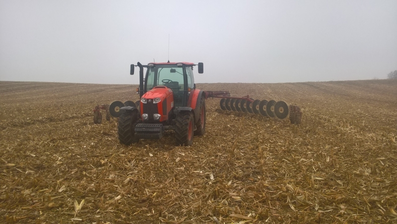 Kubota M110GX + Enorossi Easy Rake 20