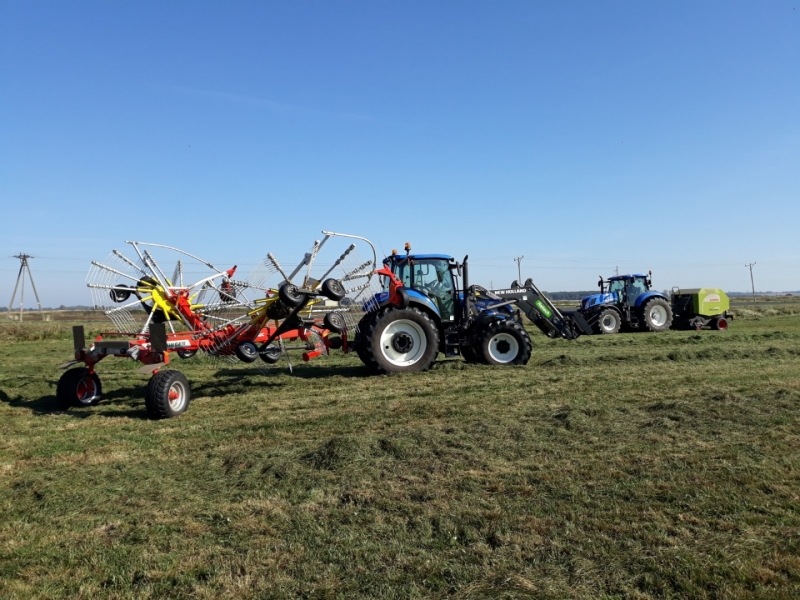 New Holland t5,t7 Pottinger Top762c, Claas Rolland 350