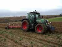 Fendt 412 Vario TMS & Kverneland EM100