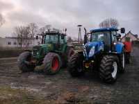 Fendt 818 i NH T6080 PC