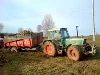 Fendt Farmer 312LSA + przyczepa