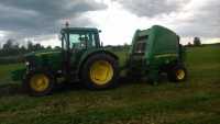 John Deere 6430 + John Deere 854