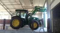 John Deere  5080R + JD 583