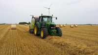 John Deere 6930 + Claas Variant