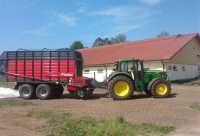 John Deere 6140M + Kverneland Taarup 10045 RD