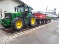 John Deere 6920S&Taczki