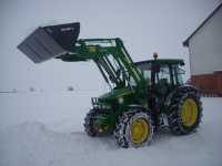 John Deere 5080R + JD583+ Metal Fach