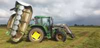 John Deere 6110 i Samasz KDT260