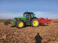 JD6920+Vaderstad Carier X425