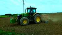 John Deere 7290R & Lemken Zirkon & Kverneland Accord.